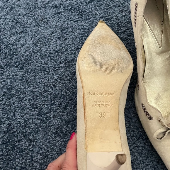 Purchased in Rome Italy.  Kitten heels - Picture 7 of 8